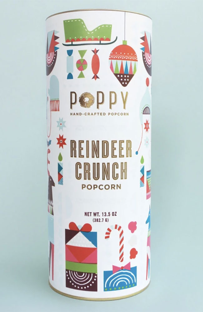 Reindeer Crunch Holiday Cylinder