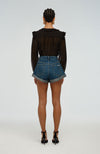 Black Chiffon Blouse