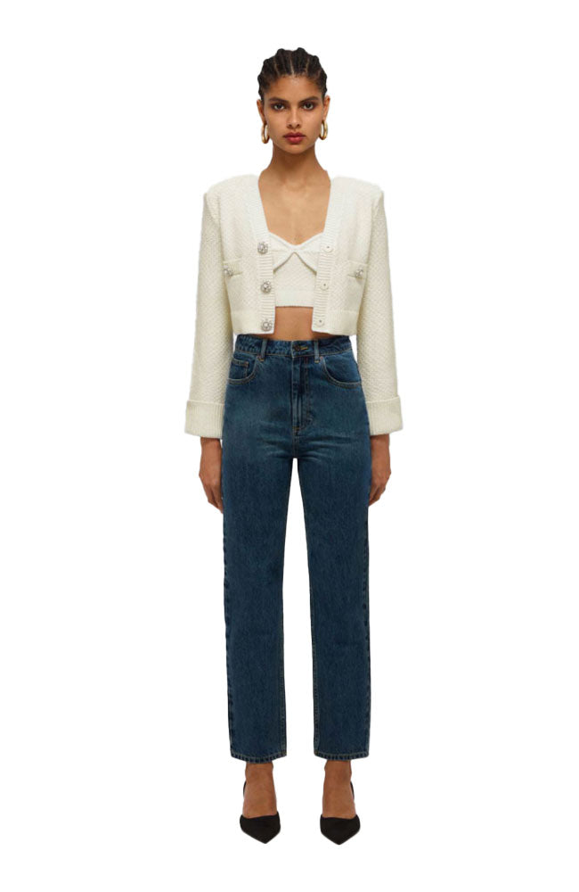 Ivory Knit Cardigan