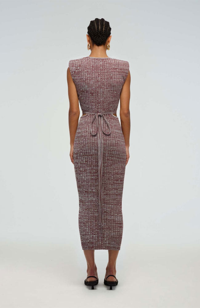 Crossover Knit Dress