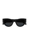 YSL Sunglasses Feminine Cateye Black