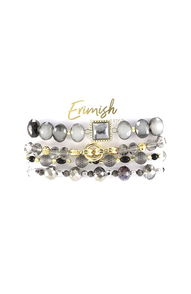 Dixie Smoke Bracelet Stack