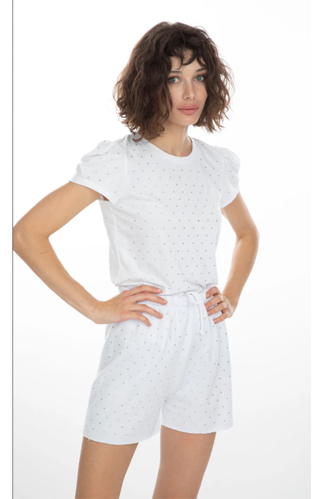 Vicky Crystal Short Sleeve Tee