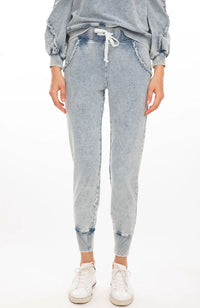 Daisy Ruffle Trimmed Sweatpant