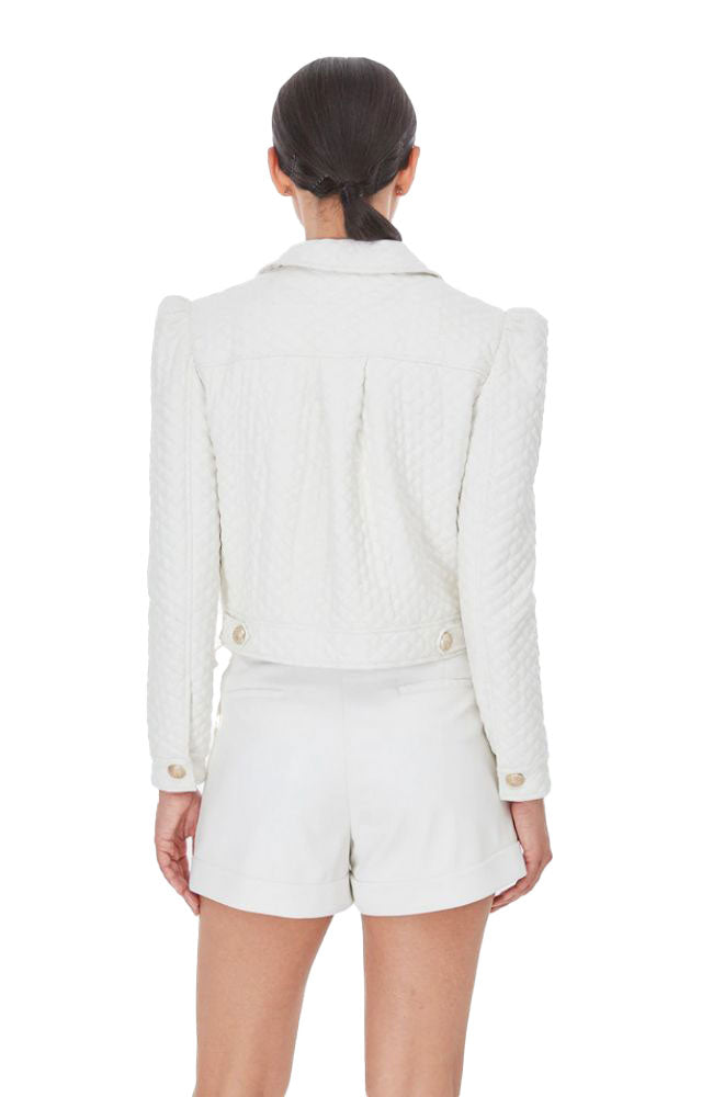 Odette Quilted Vegan Jacket