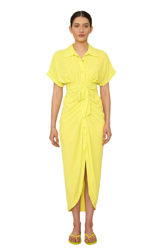 Solid Miko Dress