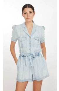 Ainsley Light Weight Denim Romper