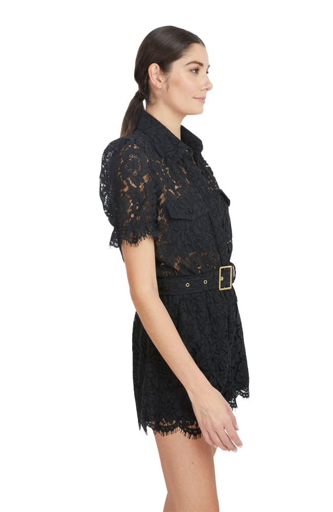 Natalie Lace Romper
