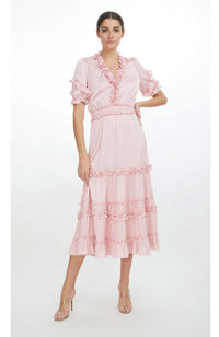 Fleur Vegan Silk Dress