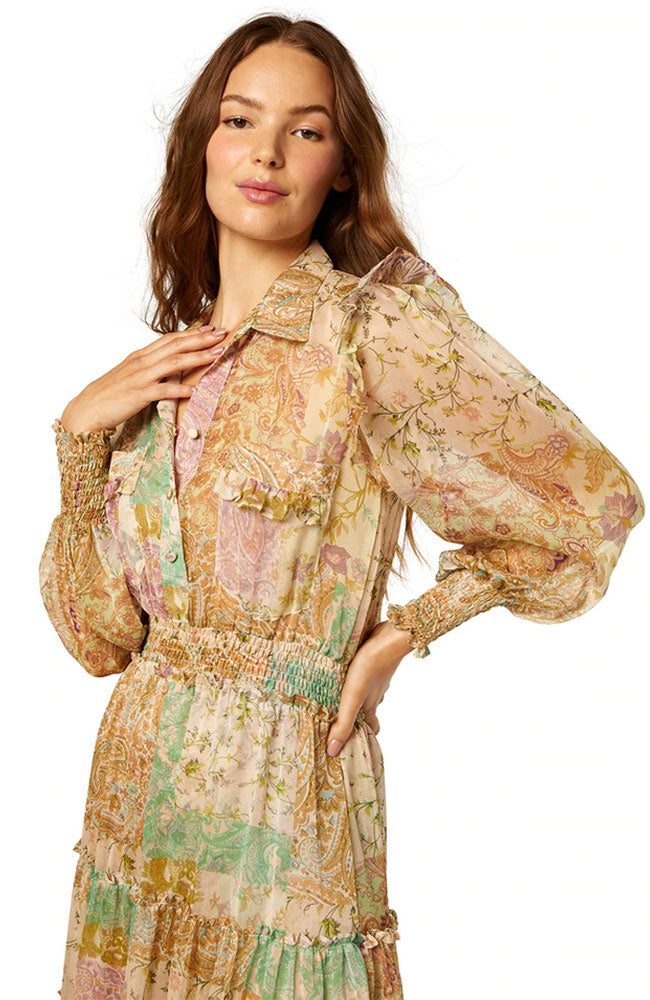 Aydeniz Dress in Printemps