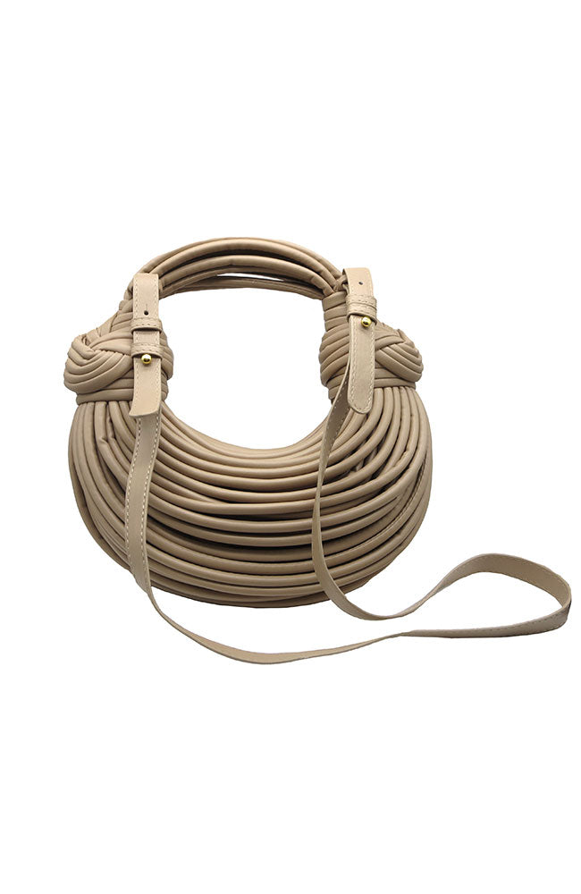 Knotted Rope Crossbody Purse