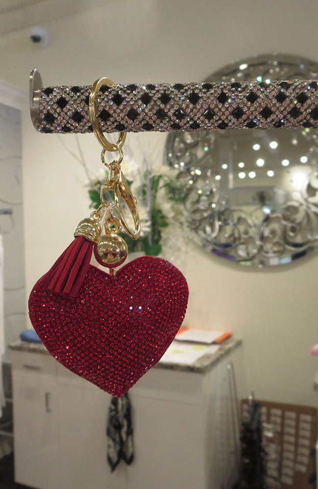 Red Heart Keychain