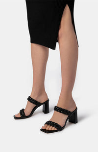 Paily Heels in Black Stella