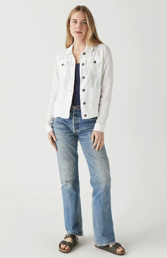 Jean Jacket White