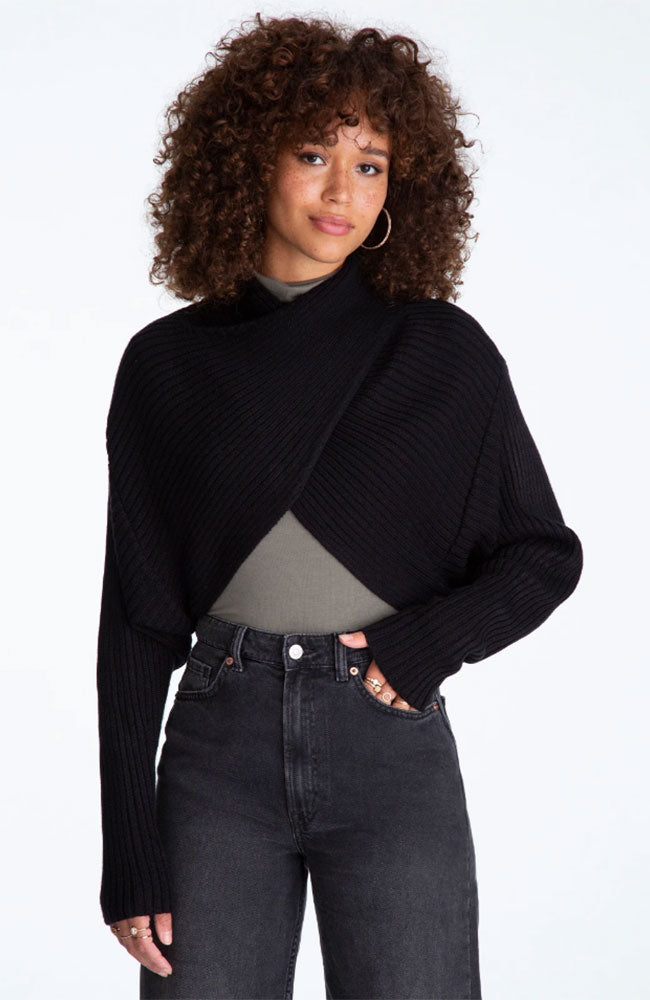 Acrylic Twist Shrug