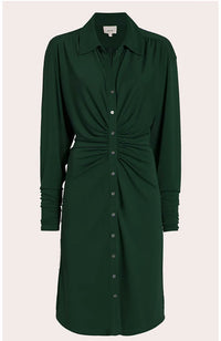 Midi Arden Dress Dark Emerald