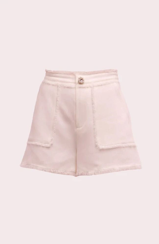Pearl Ditsy Flower Crepe Allen Short